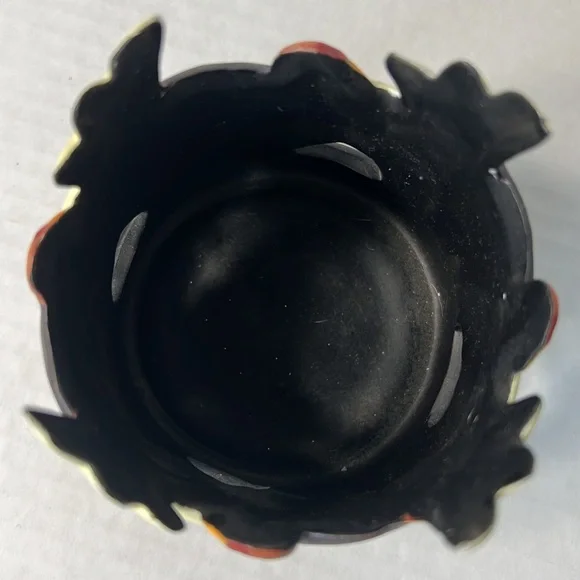 Vintage Ks Collection Ceramic Turkey‎ Candle Holder Single Wick Y2K Thanksgiving - Picture 5 of 17